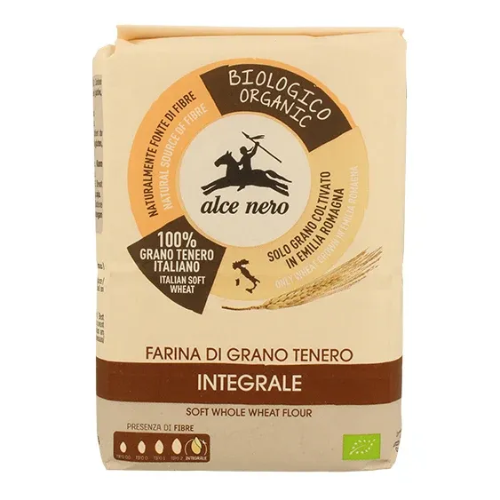 Alce Nero Farina Di Grano Tenero Integrale Bio 1000g