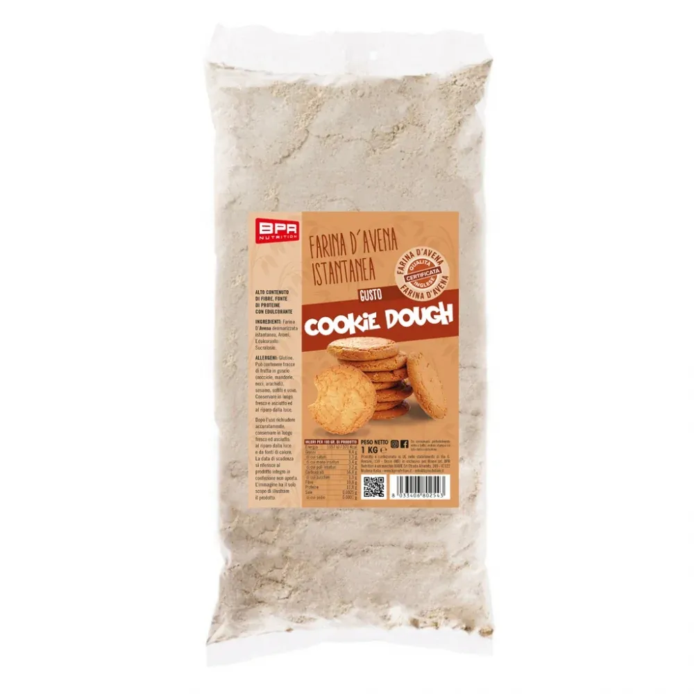 Farina d'avena istantanea 1Kg - Cookie Dough