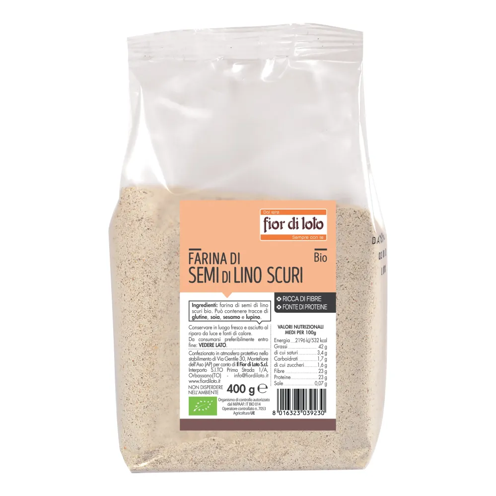 FARINA DI SEMI LINO SCURI BIO