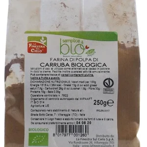 POLPA DI CARRUBA FARINA BIO 250 G