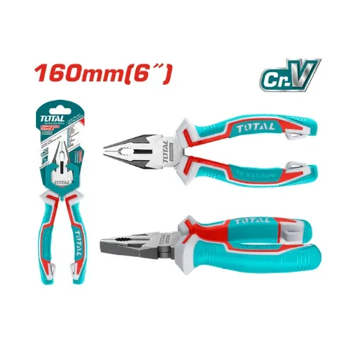 ✅ 4160200160 TOTAL - PINZA UNIVERSALE 160 MM ACCIAIO Cr-V