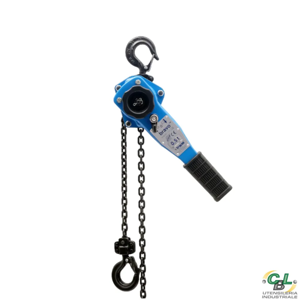 ALZATIRA BRAVO CON CATENA TRACTEL 1TON - 3MT