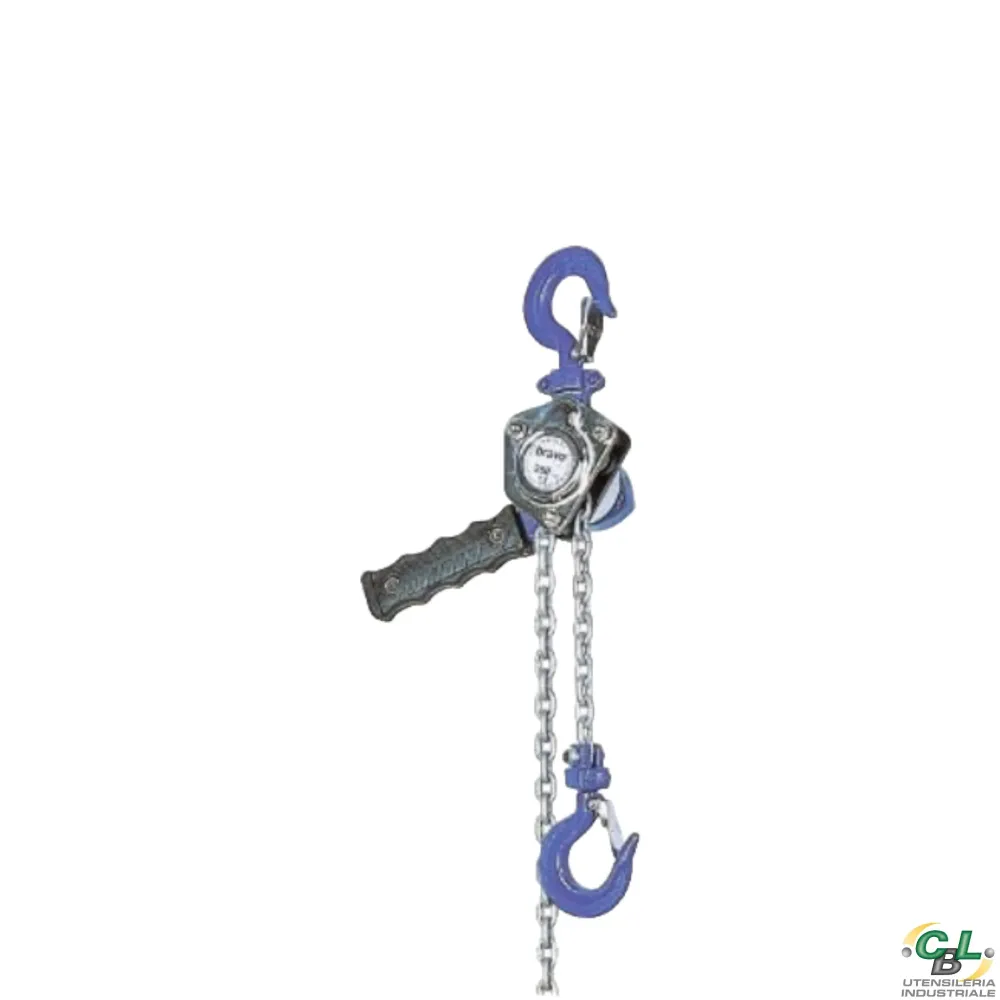 ALZATIRA BRAVO CON CATENA TRACTEL 250 KG - 1,5MT