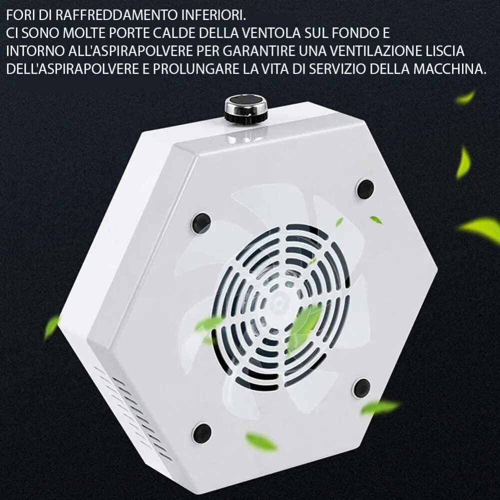 ASPIRATORE ELETTRICO 80W PER ELIMINARE POLVERI RESIDUE DELLA LIMATURA - NEW