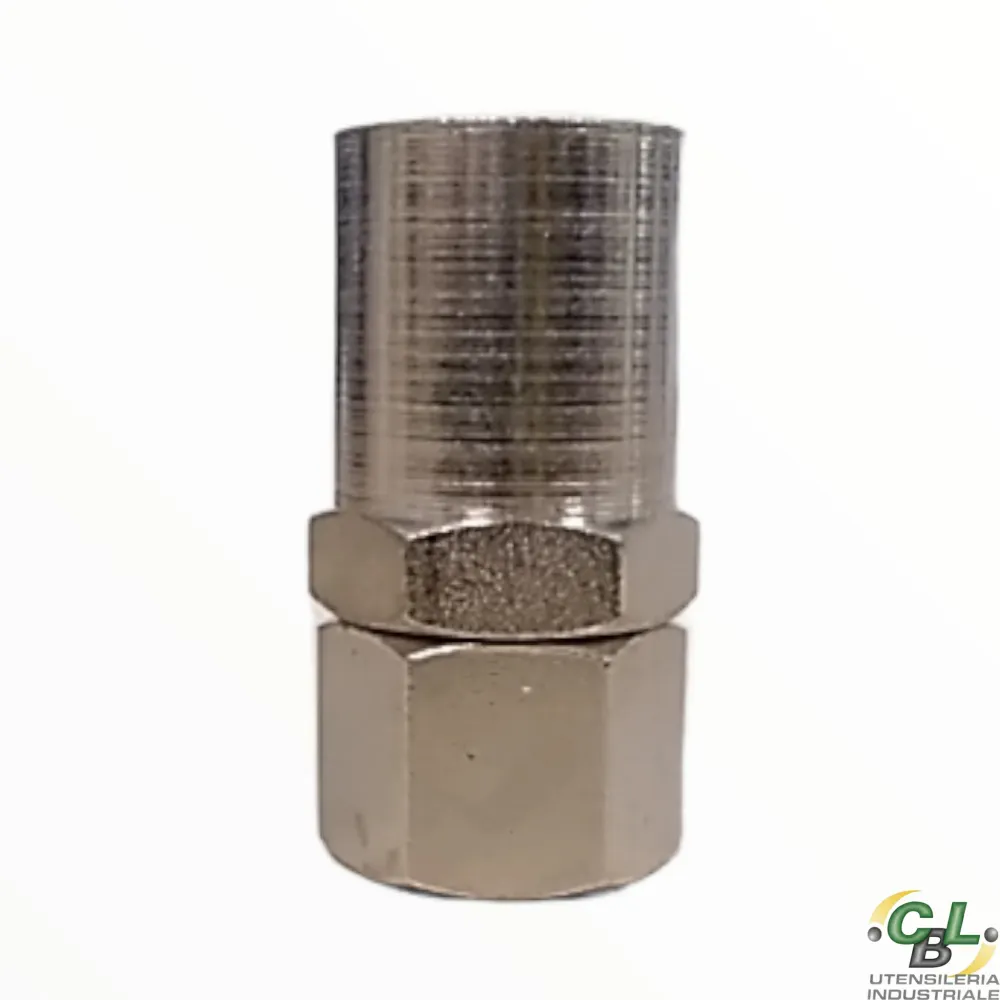 ATTACCO PORTAGOMMA FEMMINA 3/8" TUBO 8X17 AG 40