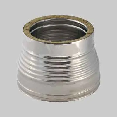 AUMENTO DOPPIA PARETE Ø 250/300-200/250 mm. Prezzo per Pezzo.