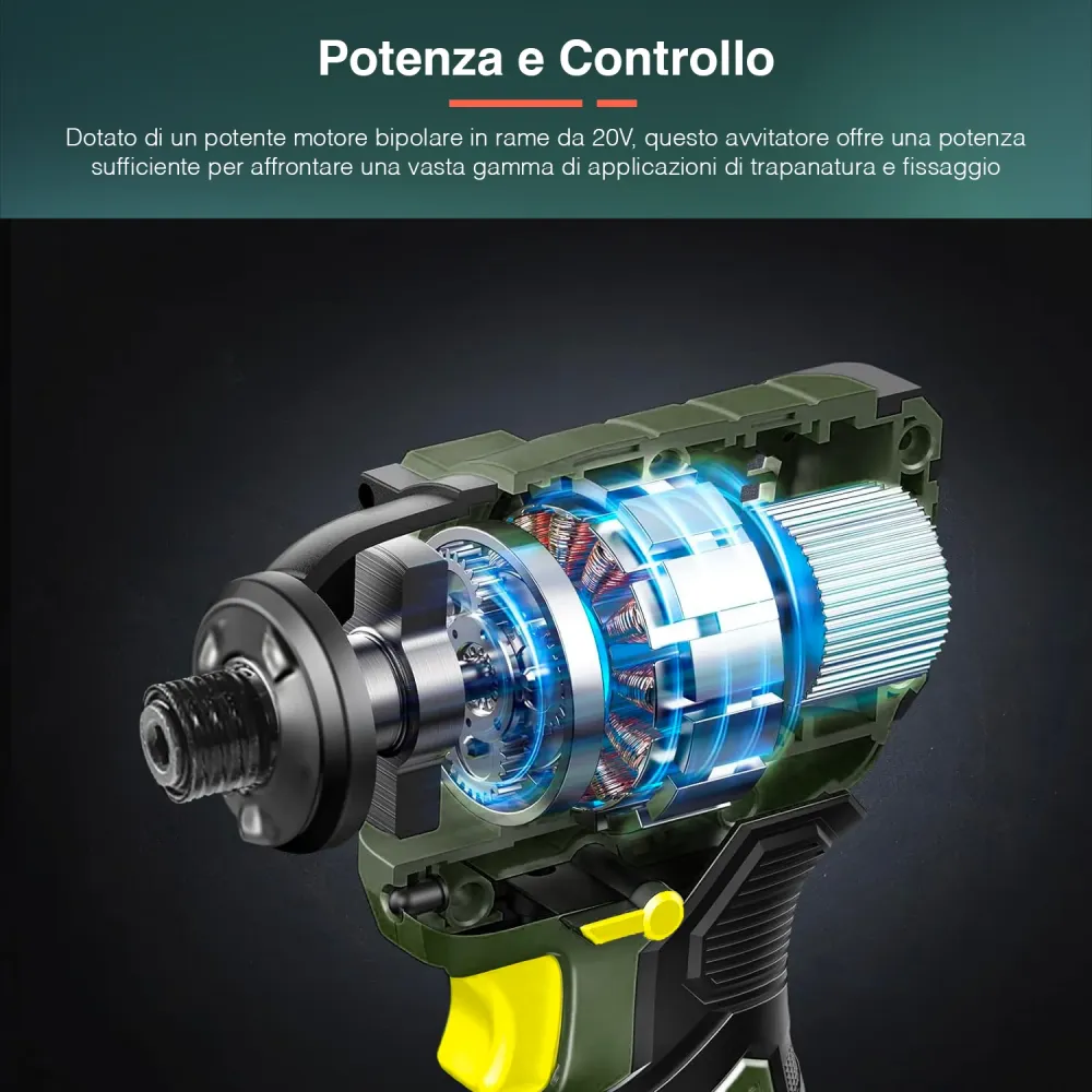Avvitatore Impulsi Cordless 20v - 230hz