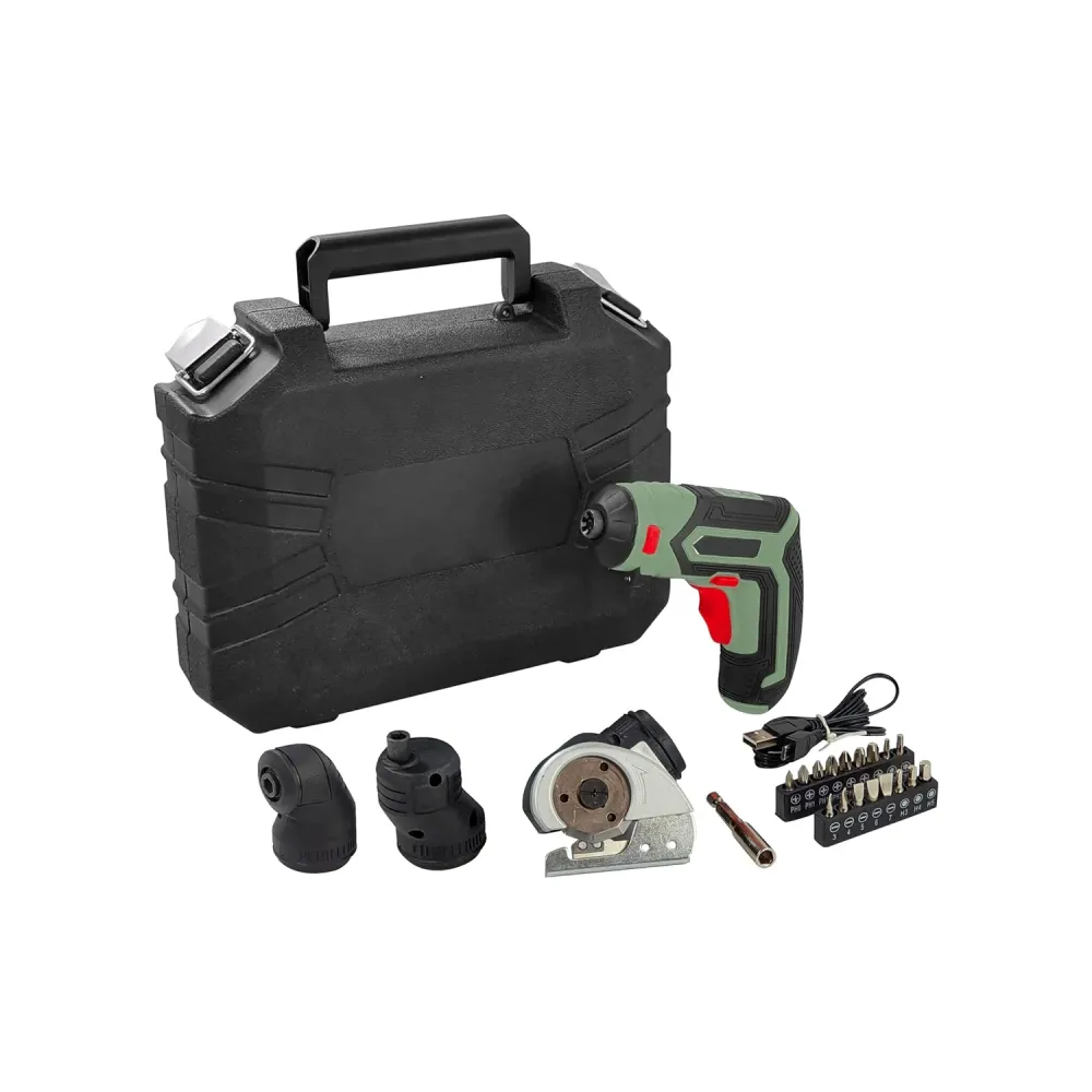 Avvitatore Multifunzione 4v Con Batteria 1,5 Ah E Valigetta Con 26 Accessori