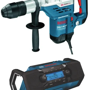 Bosch MARTELLO PERFORATORE GBH 5-40 DCE 1.150 W + RADIO GPB 18V-2 SC