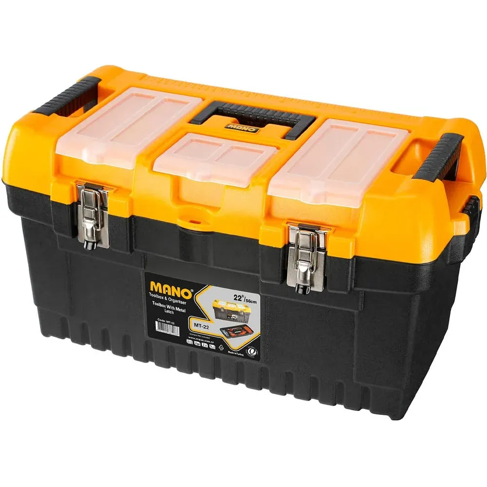 Cassetta Attrezzi Vano Removibile Organizer Portattrezzi Fai da te 31x56.4x31cm