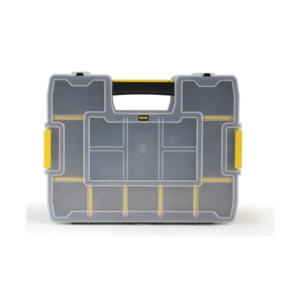 Cassetta organizer porta minuteria "Master Junior" con coperchio trasparente e divisori removibili