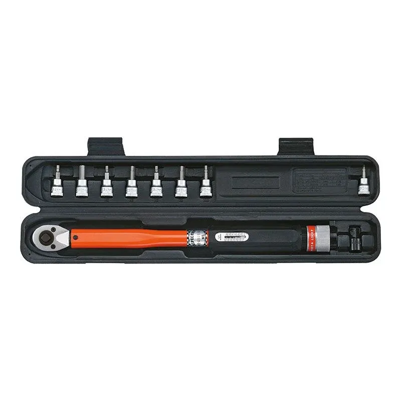 Chiave Dinamometrica 12-60nm da 3/8 + Bussole