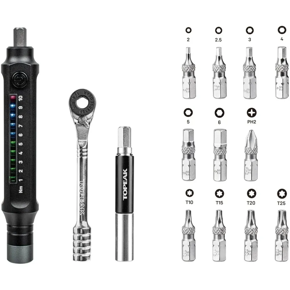 Chiave dinamometrica TOPEAK E-TORQBAR (1-10 Nm)