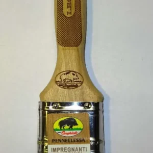 CINGHIALE - PENNELLO PER IMPREGNANTI E VERNICI PER LEGNO, MANICO LEGNO MIS. 40