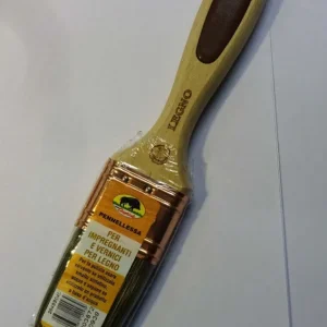 CINGHIALE - PENNELLO PER IMPREGNANTI E VERNICI PER LEGNO MANICO LEGNO E GOMMA MIS. 40