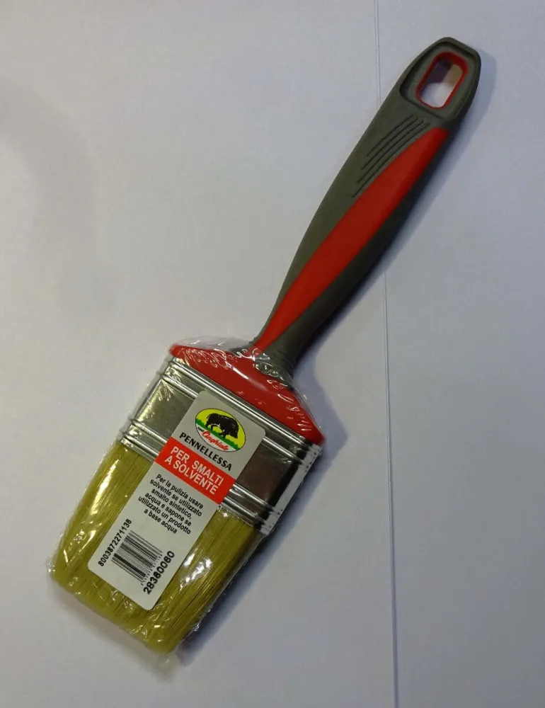 CINGHIALE - PENNELLO PER SMALTI SOLVENTE MANICO PVC MIS. 60