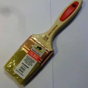 CINGHIALE - PENNELLO PER SMALTI SOLVENTE MANICO LEGNO E GOMMA MIS. 60