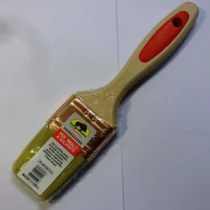 CINGHIALE - PENNELLO PER SMALTI SOLVENTE MANICO LEGNO E GOMMA MIS. 50