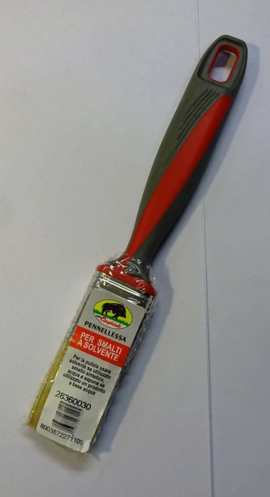 CINGHIALE - PENNELLO PER SMALTI SOLVENTE MANICO PVC MIS. 30