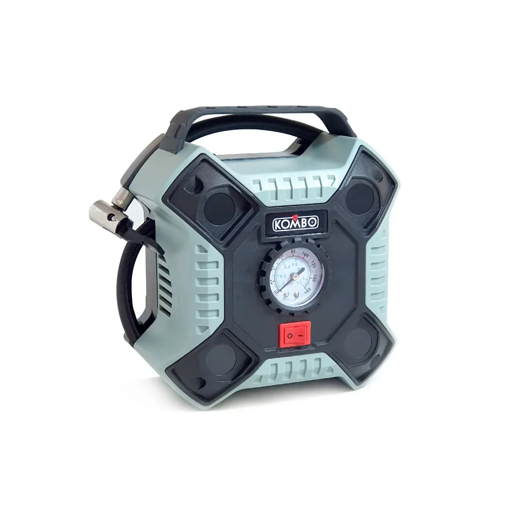 Compressore Elettrico Con Tubo 63cm E 3 Adattori 12v