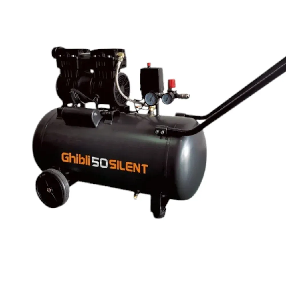 Compressore 50 lt. silenziato e ricambi