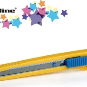 Cutter con bloccalama Premium - 9 mm - 2 lame incluse - Starline