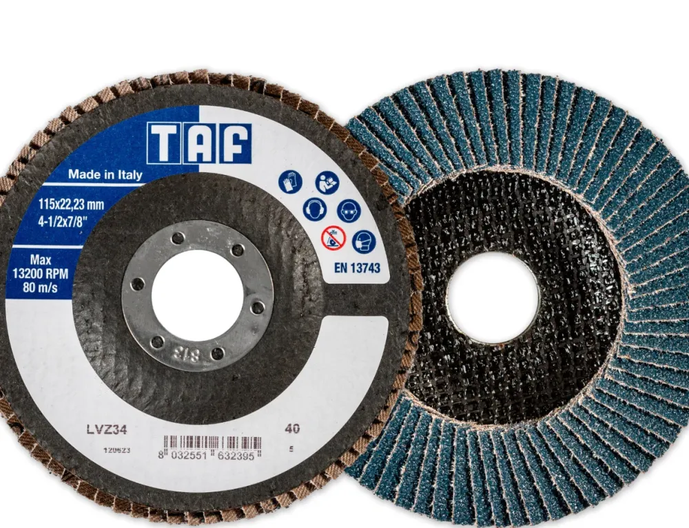 DISCHI LAMELLE CORINDONE CIP-45 115X22 GR. 120