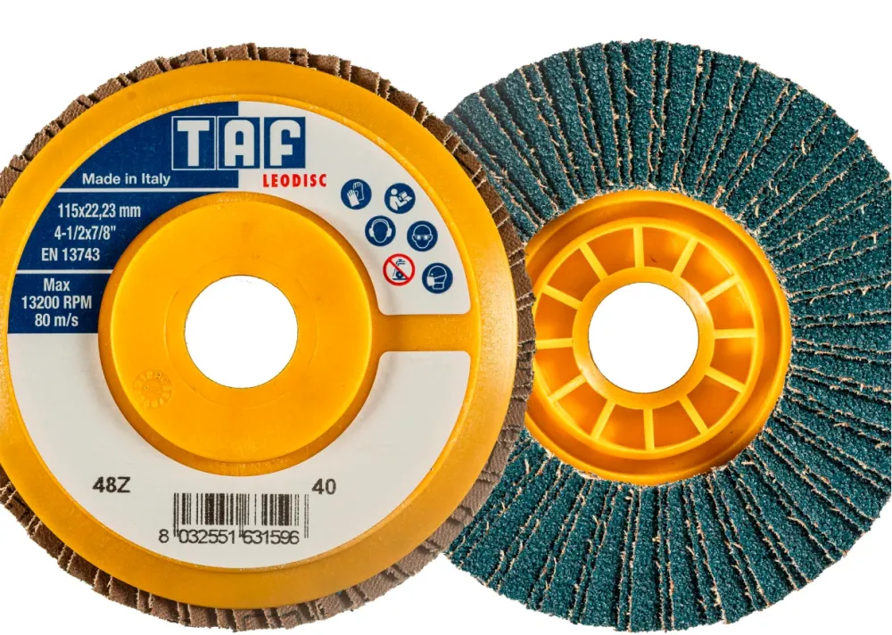 DISCHI LAMELLE ZIRCONIO 115X22 GR. 60