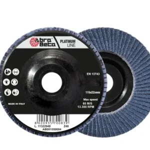 DISCHI LAMELLE ZIRCONIO 115X22 GR. 60 ABRABETA