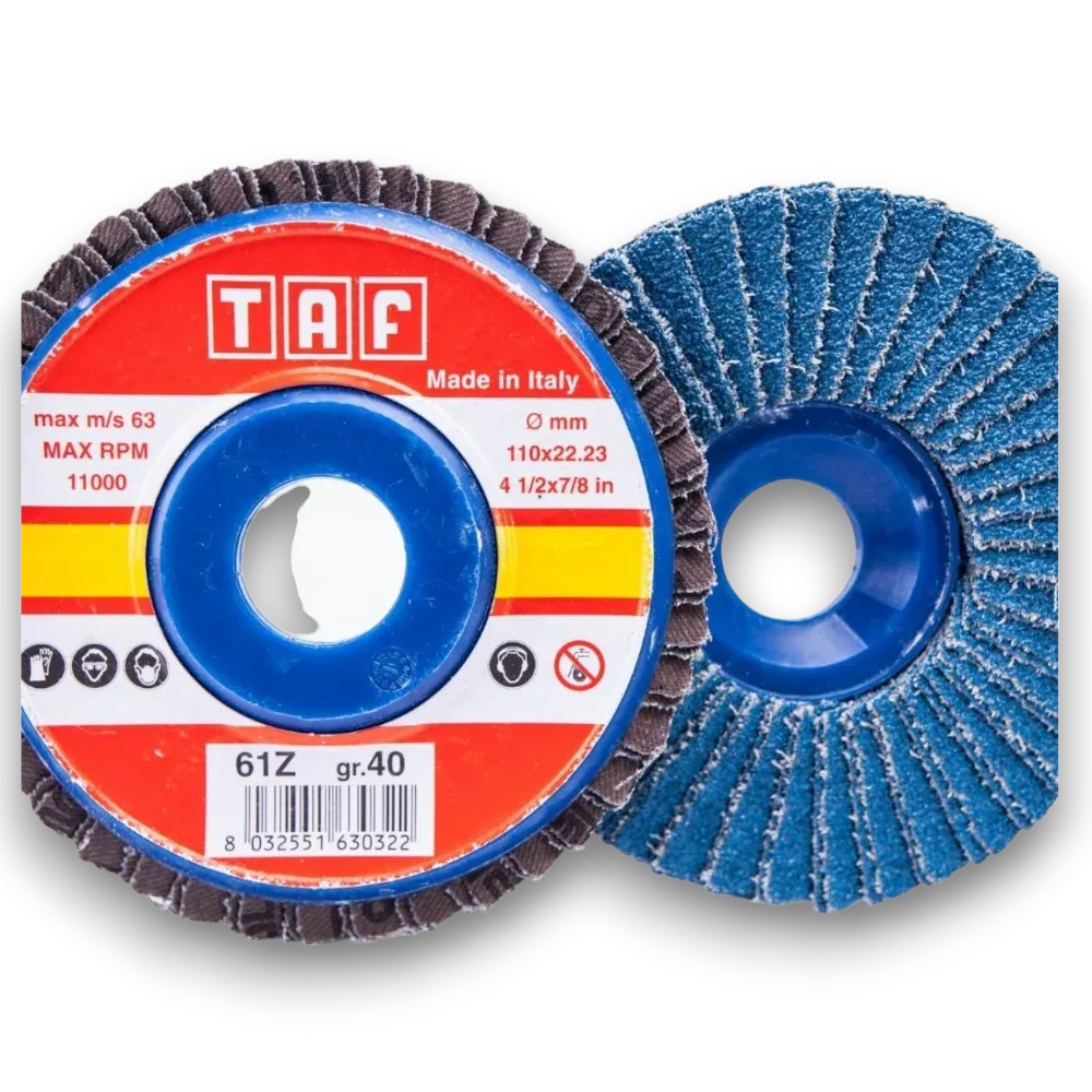 DISCHI LAMELLE ZIRCONIO 43A 110X22 GR. 150
