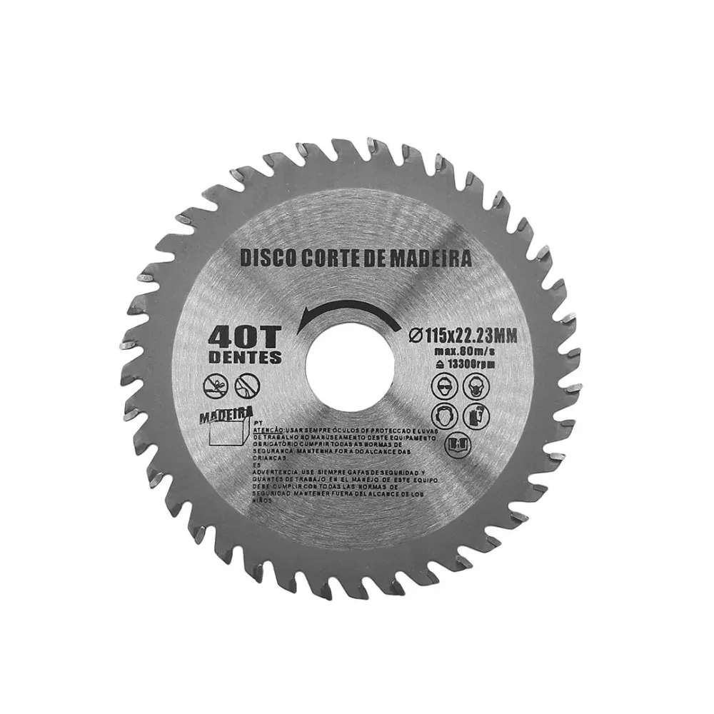 Disco per legno 115 X 22,23 mm. WD