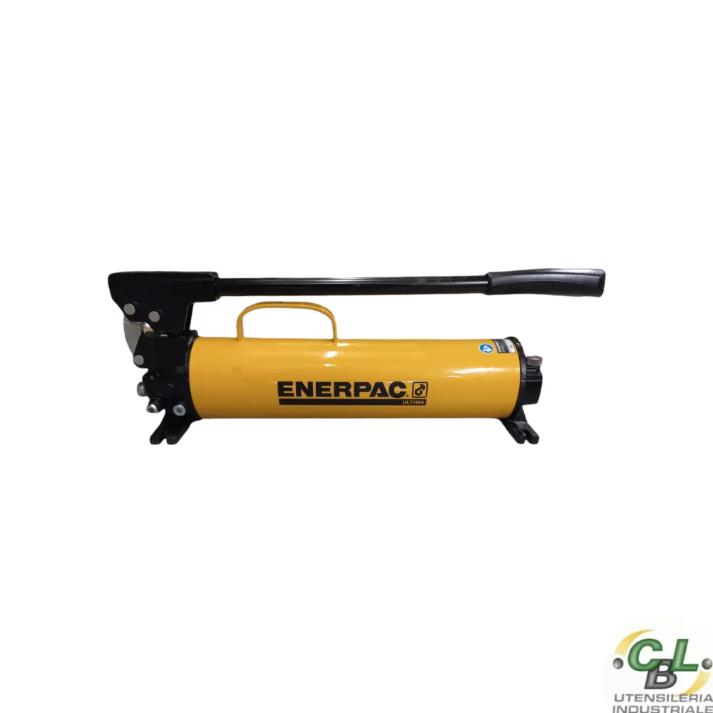 ENERPAC P80 DUE VELOCITÀ POMPA IDRAULICA MANUALE ACCIAIO ULTIMA 2200 CM3 OLIO UTILIZZABILE