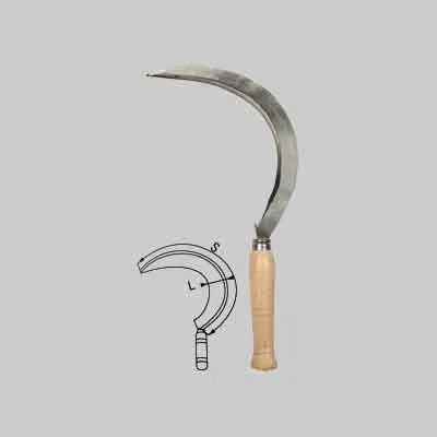 FALCIOLA DENTATA CLASSICA FALCI n° 7/0 (S270/L22 mm). Prezzo per Pezzo.