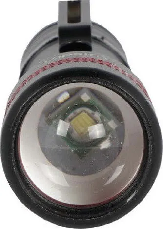 Faro Torcia Led Ricaricabile Luminosita Regolabile Doppia Emissione Luce Dt-2166