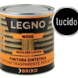 Finitura Brixo Wood incolore lucida. Prezzo per Pezzo.