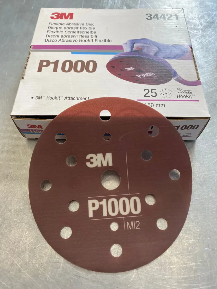 Foglio abrasivo flessibile p1000 - 3M 34421
