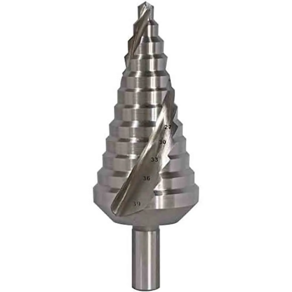 Fresa conica gradini scalini da 4 39 mm legno metallo allargafori