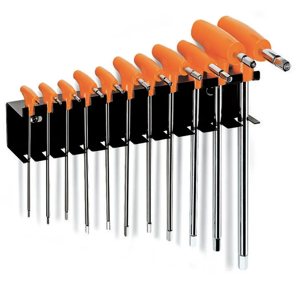 KIT Chiavi Esagonali con Impugnatura 11PZ da 2 10mm