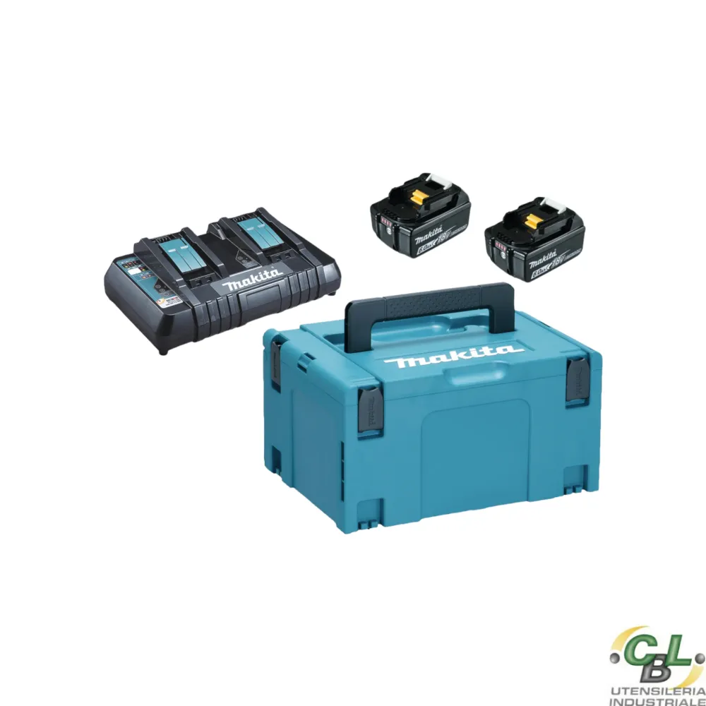 KIT ENERGY 18V 6,0 Ah + CARICABATTERIE RAPIDO