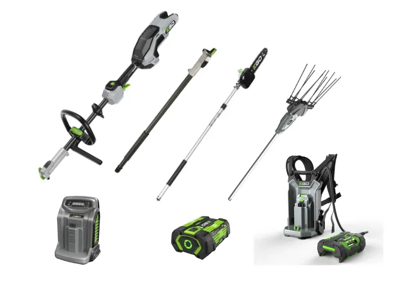 Kit multitool PH1420E + Scuotiolive + Acces. potatore + Acces. prolunga + Zaino porta batteria + Batteria + Caricabatteria...