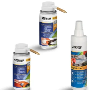 Kit Stocker Olio Spray + Grasso Spray + Bladeup 250