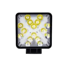 Lampa Robocza M-TECH ECONO WLE45 - 4" 46xSMD3030 - Square 46W 12-30V Combo COD:3RWLE45