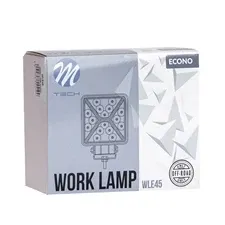 Lampa Robocza M-TECH ECONO WLE45 - 4" 46xSMD3030 - Square 46W 12-30V Combo COD:3RWLE45