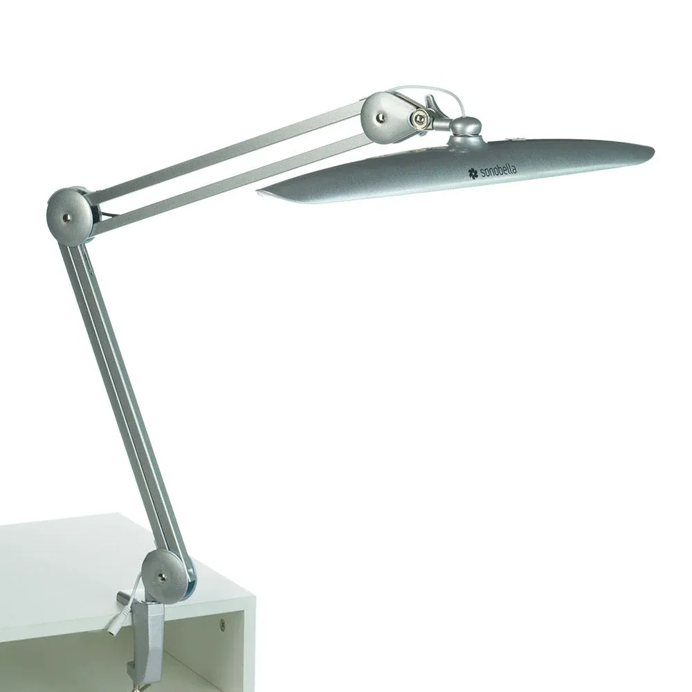 Lampada da officina BSL-01 LED 24W CLIP Argento