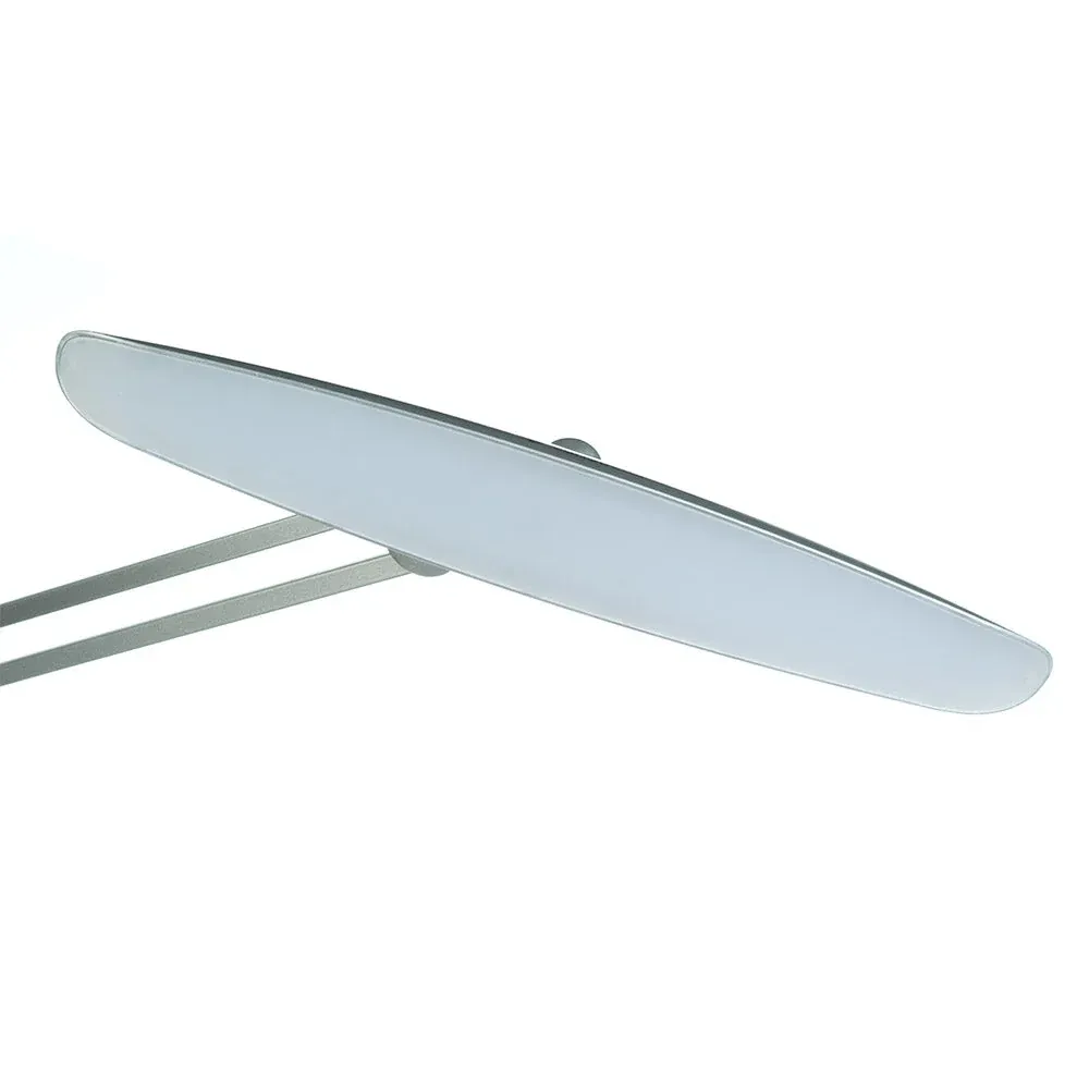 Lampada da officina BSL-01 LED 24W CLIP Argento