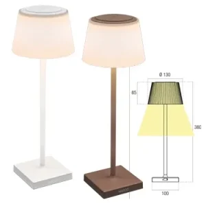 Lampade Led ricaricabili Century Margò. Prezzo per Pezzo.