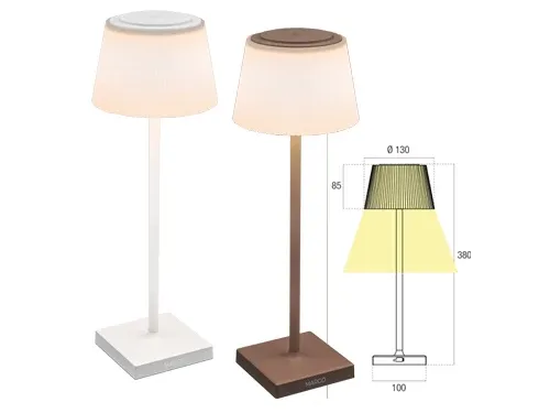 Lampade Led ricaricabili Century Margò. Prezzo per Pezzo.