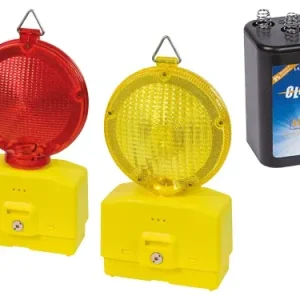 Lampeggiatori cantieri e batterie. Prezzo per Pezzo.