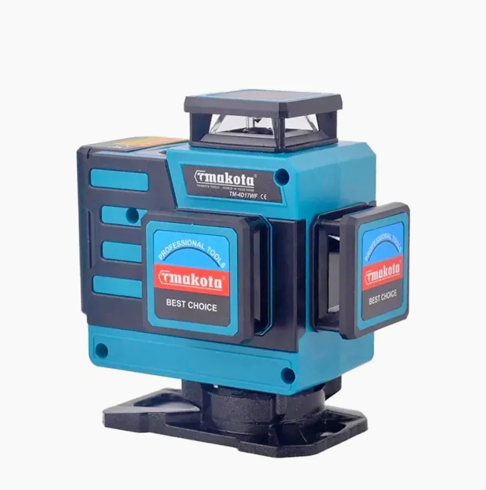 Livella laser 16 linee verde – 360° 2 batterie + telecomando