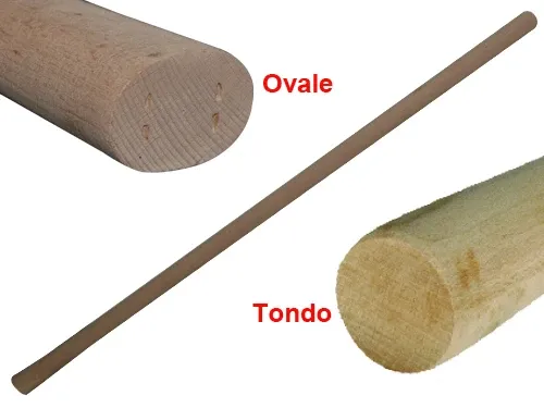 Manici faggio Brixo zappe. Prezzo per Pezzo.